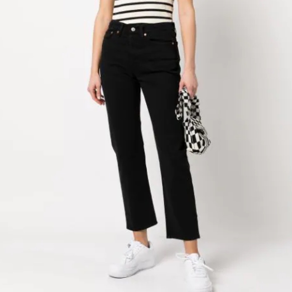 Levis wedgie jeans.